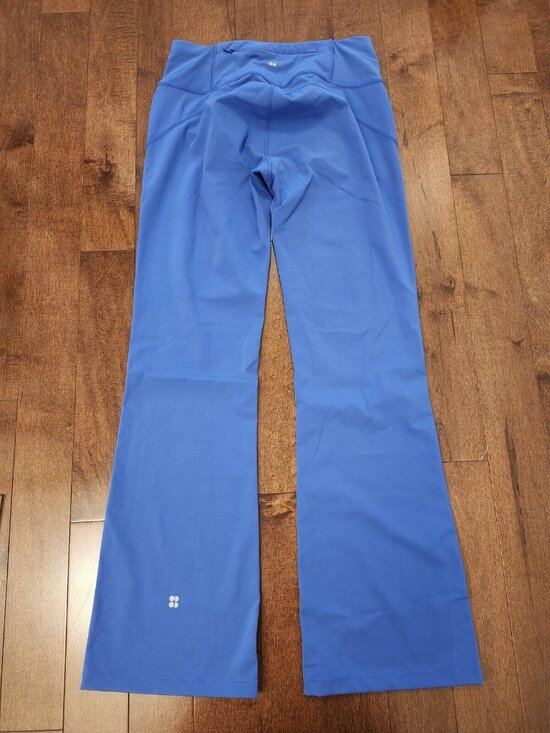 Sweaty Betty women's bootcut leggings in blue in size 8 - Picture 2 of 11